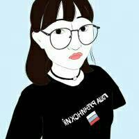 手绘卡通qq头像 qq手绘头像卡通女生