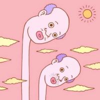 手绘卡通qq头像 qq手绘头像卡通女生