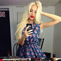 欧美女生唯美夸张头像_霸气的欧美女生头像