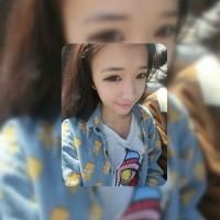 头像女生双影画中画