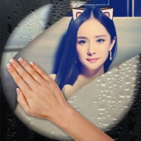 女生扣扣头像画中画