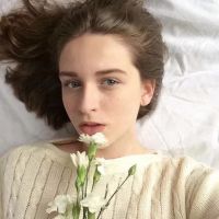 欧美风美女头像清新范