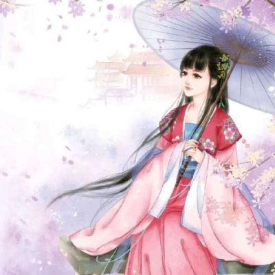 可爱呆萌卡通女孩头像