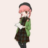 可爱呆萌卡通女孩头像