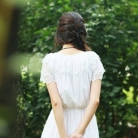 女生小清新长发头像