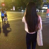女生小清新长发头像