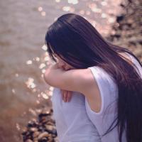 女生小清新长发头像