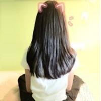 女生小清新长发头像