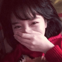 短发小清新女生头像