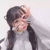 90后软萌妹子微信头像