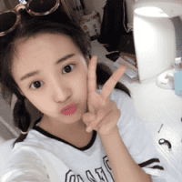 90后软萌妹子微信头像