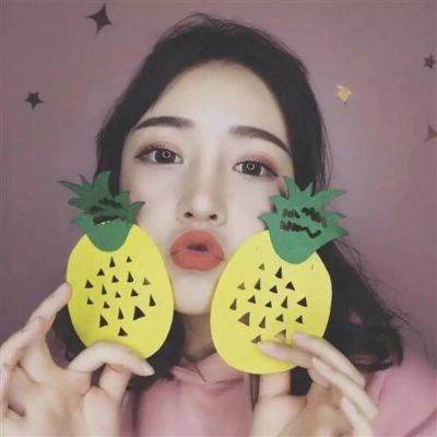 90后软萌妹子微信头像