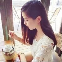 小清新唯美女生侧脸头像