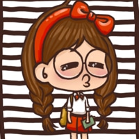 纯真可爱的动漫女孩QQ头像