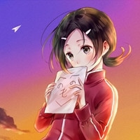 纯真可爱的动漫女孩QQ头像