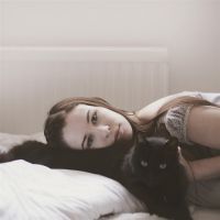 欧美森系女生头像