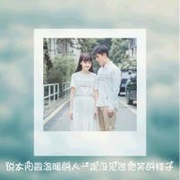 情侣头像一左一右摇晃双影