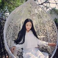 长发飘逸女生头像