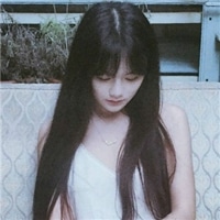 长发飘逸女生头像