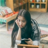 长发飘逸女生头像