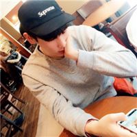 帅气好看带帽男生头像