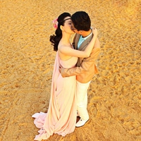 唯美婚纱情侣头像