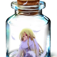 唯美瓶中画卡通头像