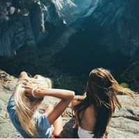 个性欧美闺蜜头像