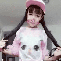 天真可爱女生头像