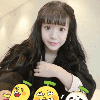 天真可爱女生头像