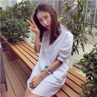 可爱女生微信头像剪刀手