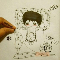 帅气可爱漫画男生头像