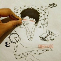 帅气可爱漫画男生头像