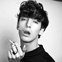 欧美男生个性超拽头像黑白