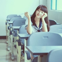 校服学生妹qq头像