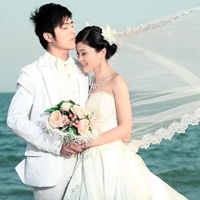 精选情侣婚纱照头像大全