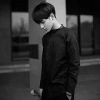 高冷男生黑白头像