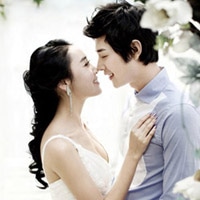 qq情侣婚纱照头像