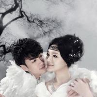 qq情侣婚纱照头像