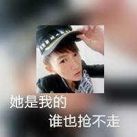 男生个性带字头像双影