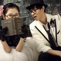情侣唯美婚纱头像一对