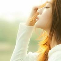侧脸女生头像唯美