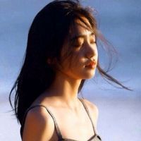 侧脸女生头像唯美