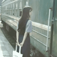 孤独女生背影头像