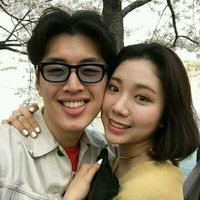 韩系情侣双人头像一对两张