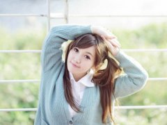 扎两个辫子的清纯女生图片