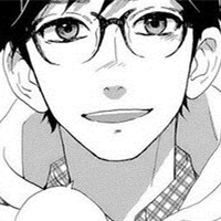戴眼镜的漫画男生头像