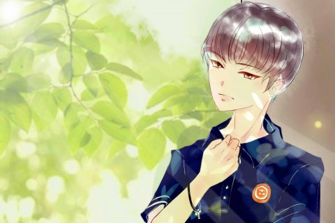 二次元帅气的男生日漫图片