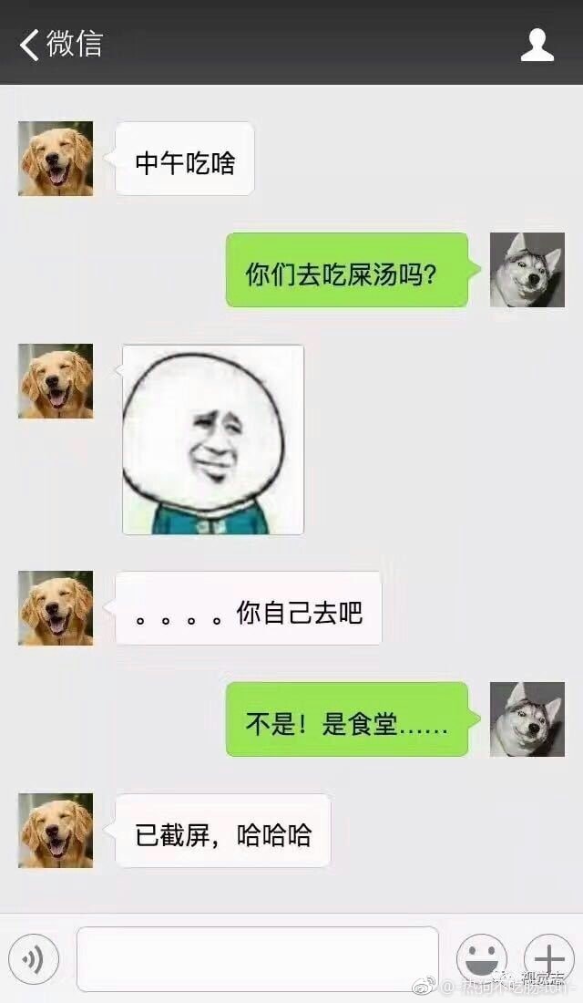 微信聊天打错字搞笑图片