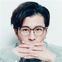 戴眼镜的萌态男生QQ头像